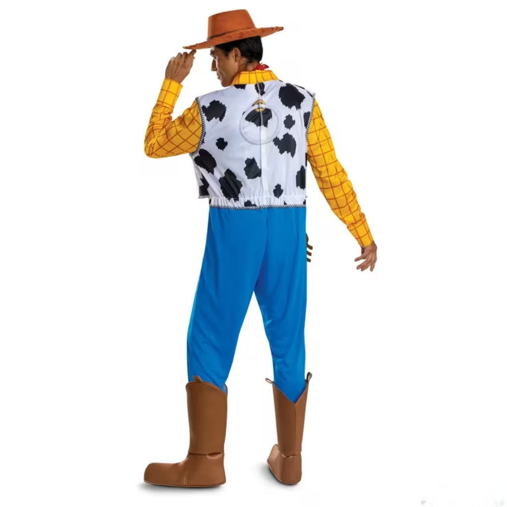 Adult Woody Deluxe Jumpsuit Costume - Toy Story