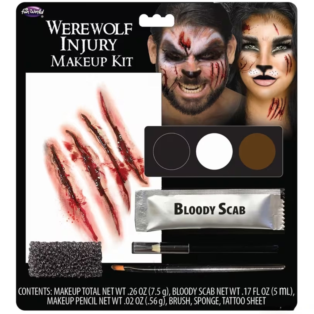 Werewolf Injury Special FX Makeup Kit