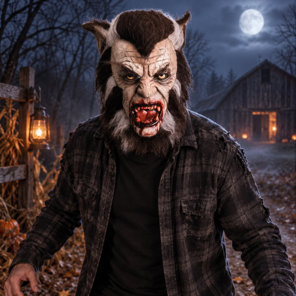 Blood Moon Werewolf Overhead Mask by Trick or Treat Studios