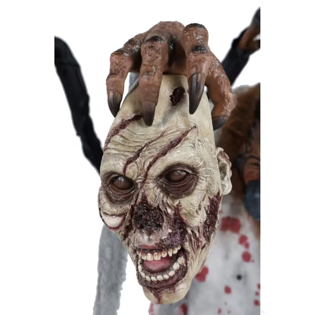 6ft Animated Spider Monster Dr. Fangor Halloween Decoration