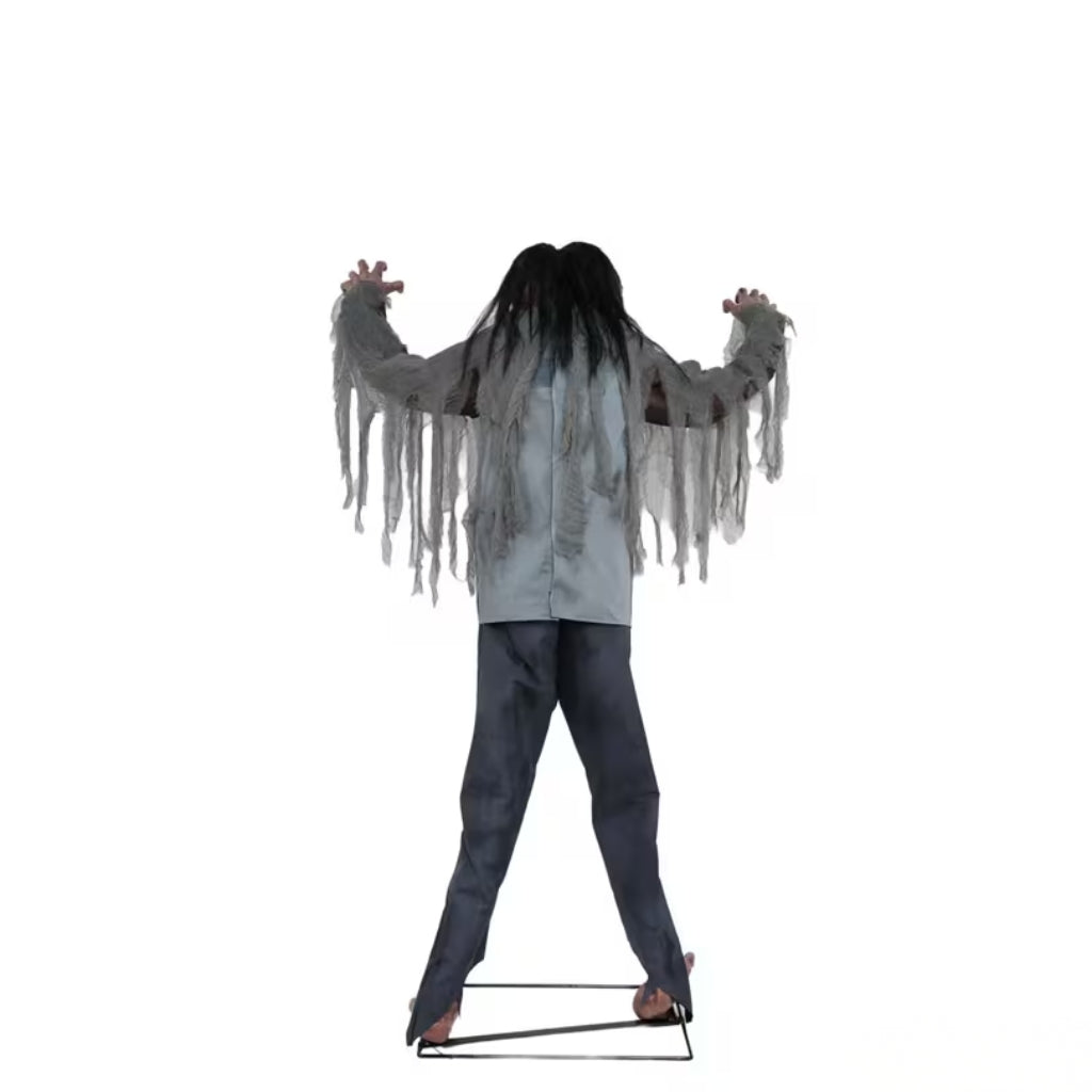 6ft Animated Light-Up Jack & Jill Zombie Duo
