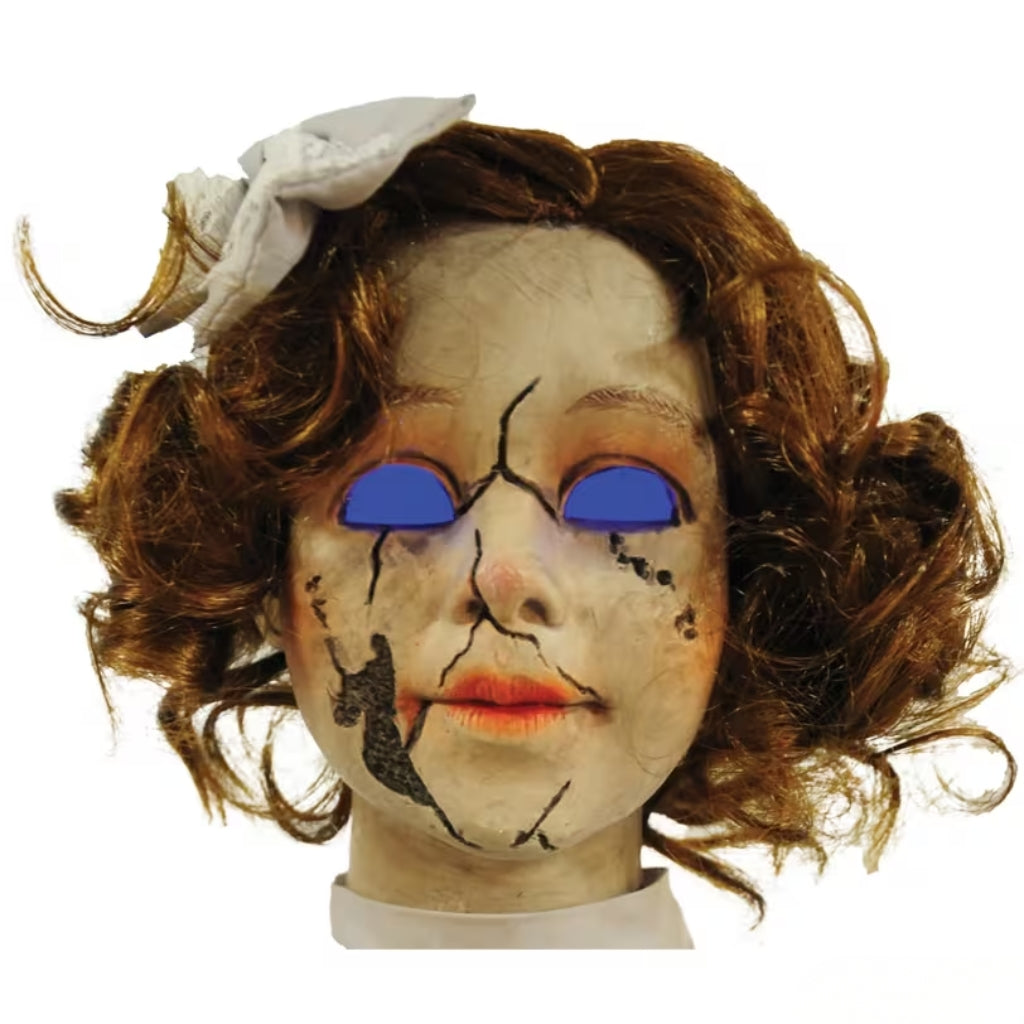 32" Animated Light-Up Cracked Victorian Doll with Sound