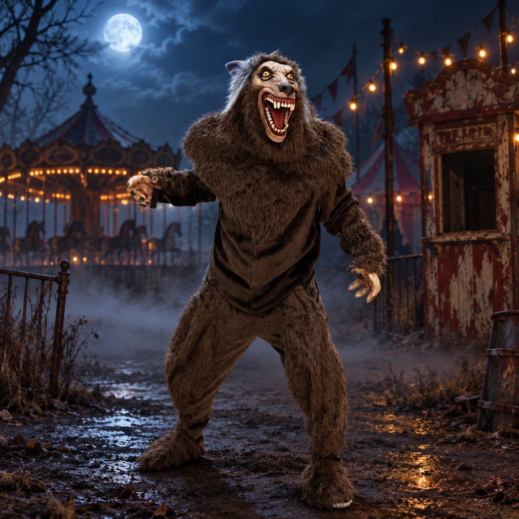 Men's Deluxe Werewolf Costume - One Size