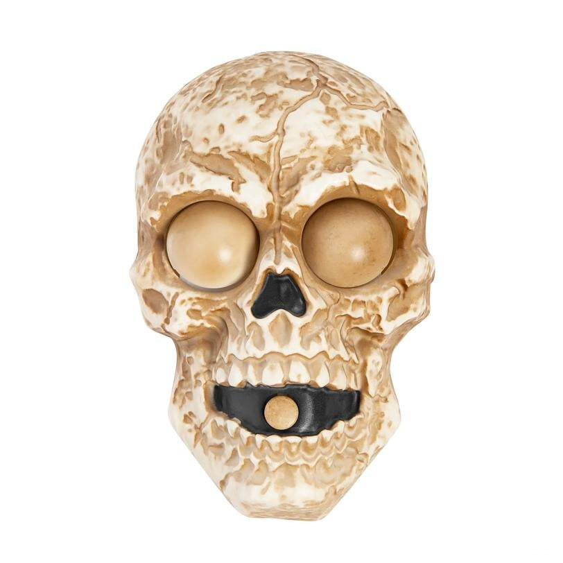 Talking Light-Up Skull Doorbell Halloween Decoration