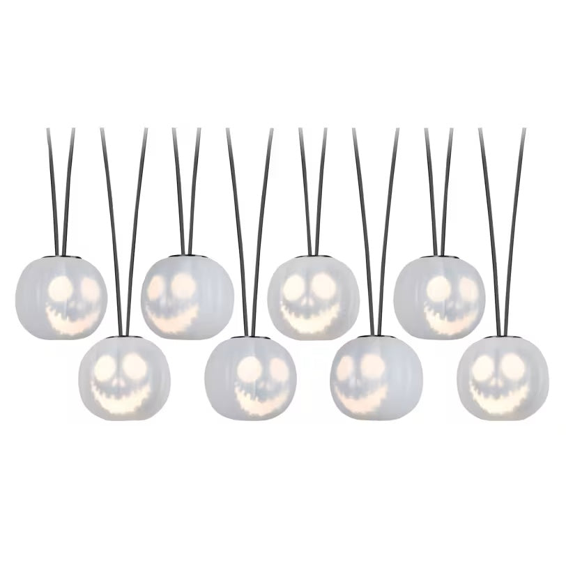 Jack Skellington Musical Light String, 8.2ft Nightmare Before Christmas Halloween Decoration