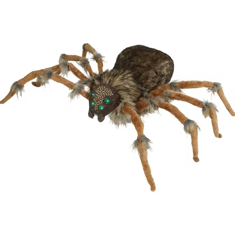 Deluxe Light-Up Wolf Spider Decoration - 4.4ft
