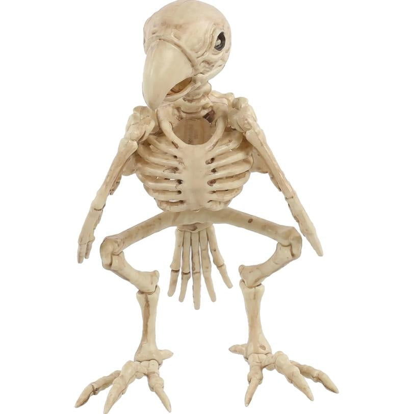 Skeleton Parrot Prop Halloween Decoration