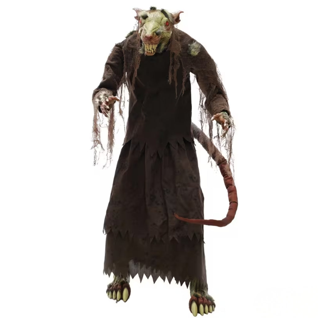 5ft Mangey Rat Animated Prop Halloween Decoration