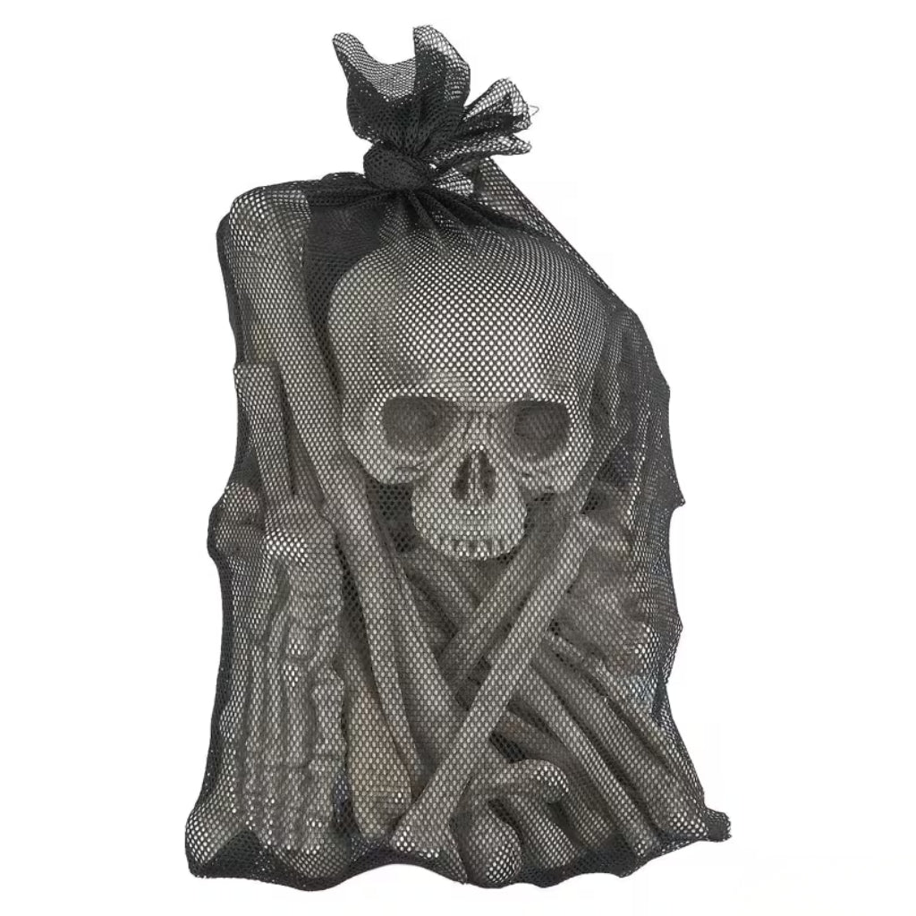 Bag of 28 Plastic Human Bones Halloween Decorations
