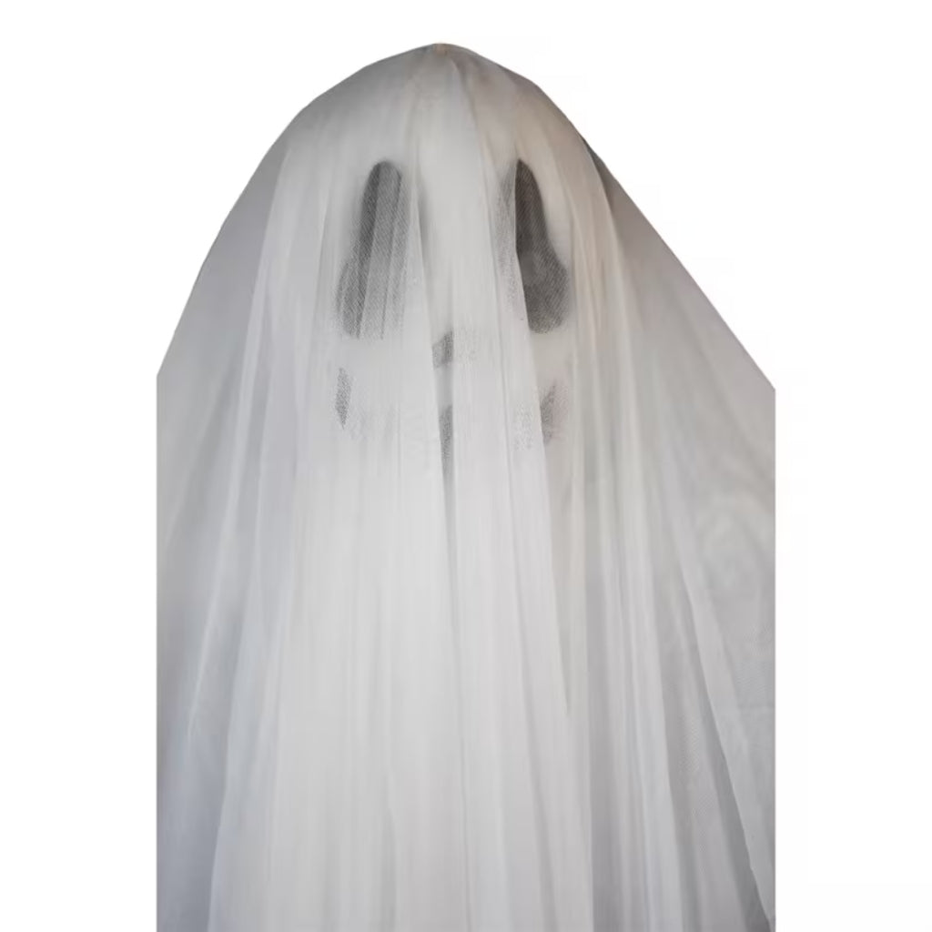 7ft Hanging Ghost Halloween Decoration Poseable Arms